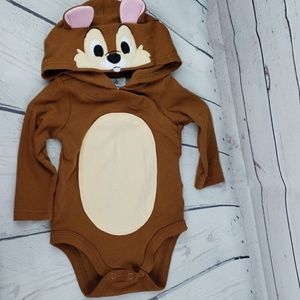 Disney baby chipmunk suit